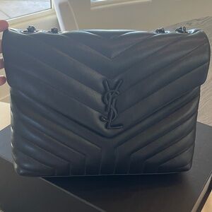 Loulou Medium YSL Shoulder Bag in Quilted Leather